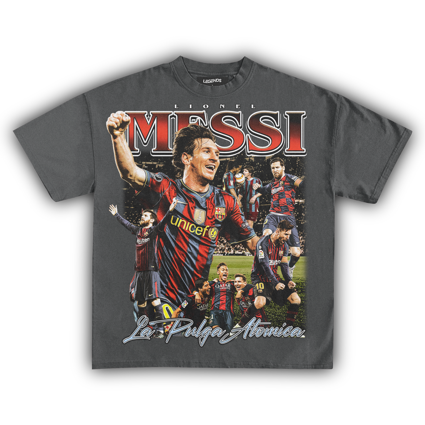 LIONEL MESSI "LA PULGA ATOMICA" TEE