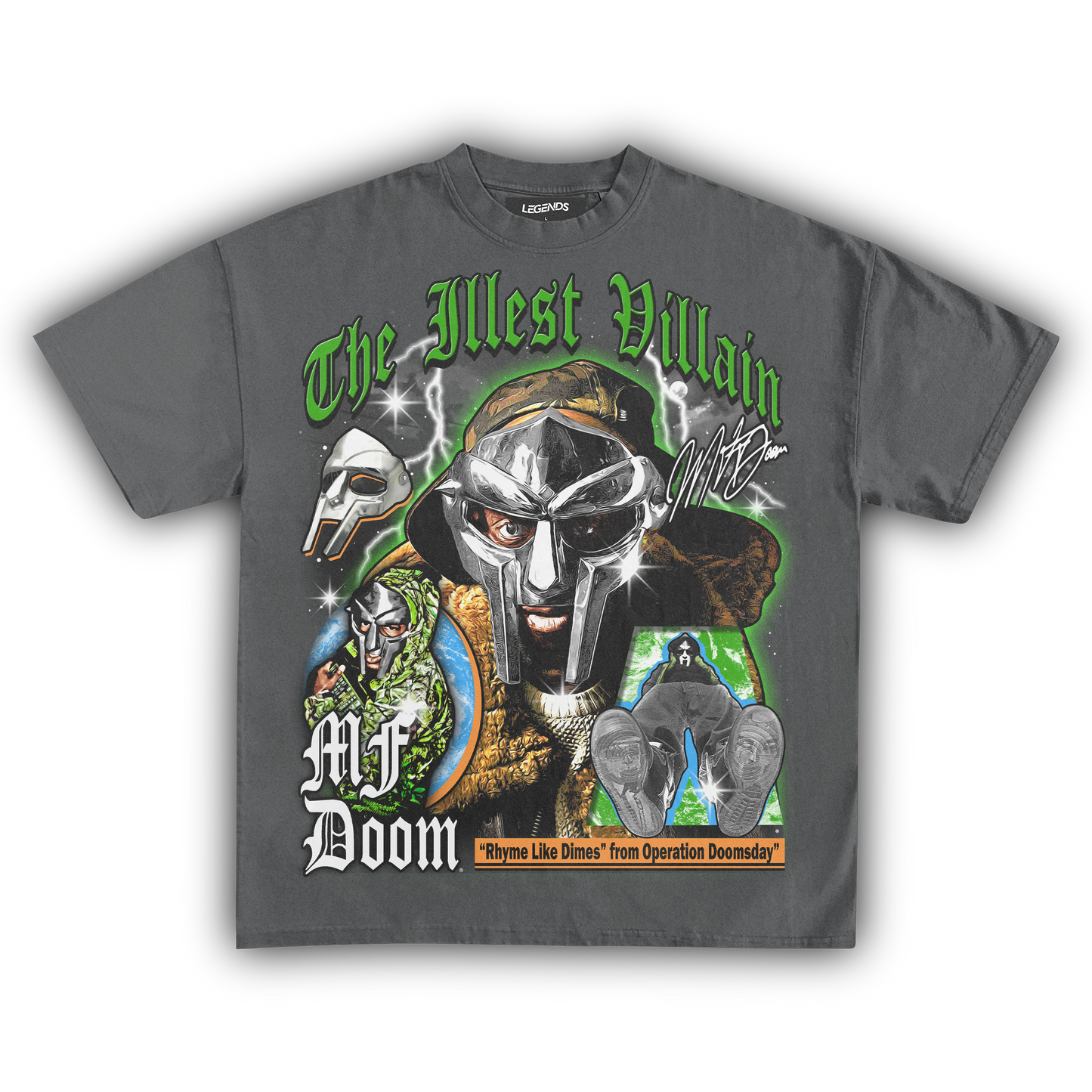 MF DOOM THE ILLEST VILLAIN TEE