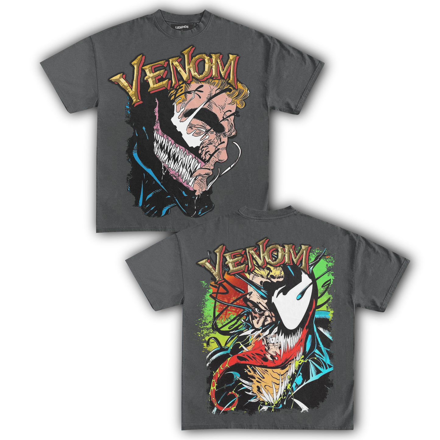 VENOM EDDIE BROCK SYMBIOTE TEE (Double Sided)