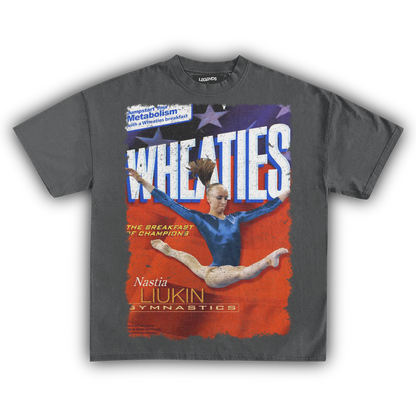 WHEATIES NASTIA LIUKIN 2008 VINTAGE TEE