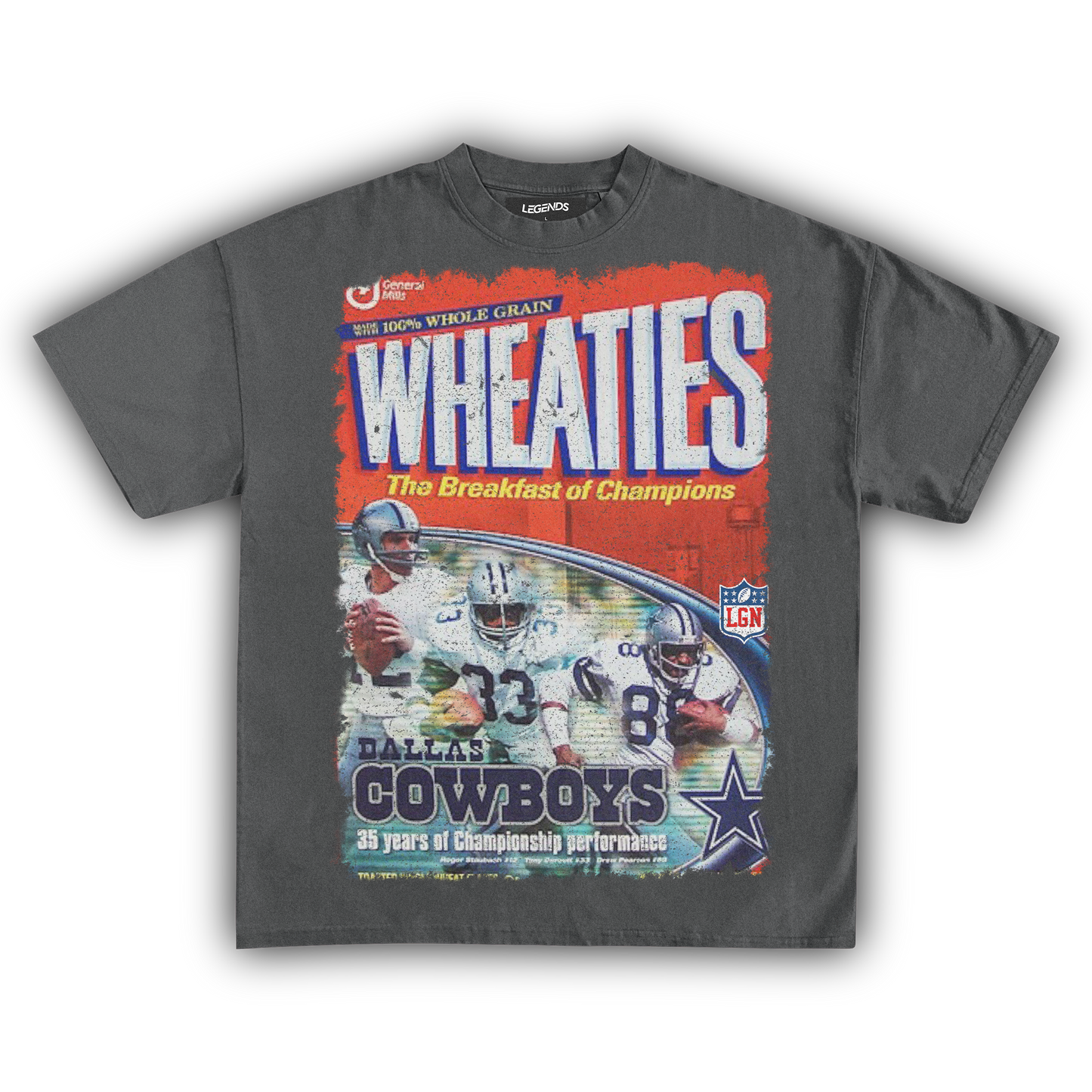 WHEATIES DALLAS 2001 VINTAGE TEE