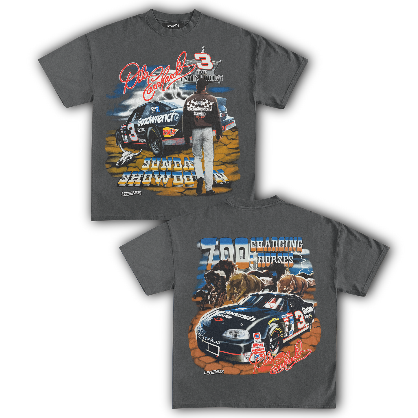 DALE EARNHARDT THE INTIMIDATOR TEE (Double Sided)