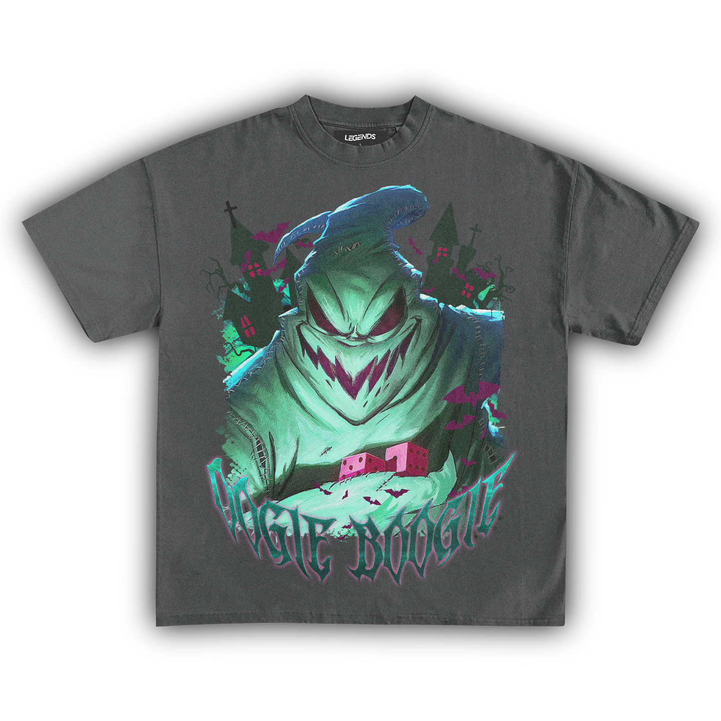 THE NIGHTMARE BEFORE CHRISTMAS: OOGIE BOOGIE VINTAGE TEE