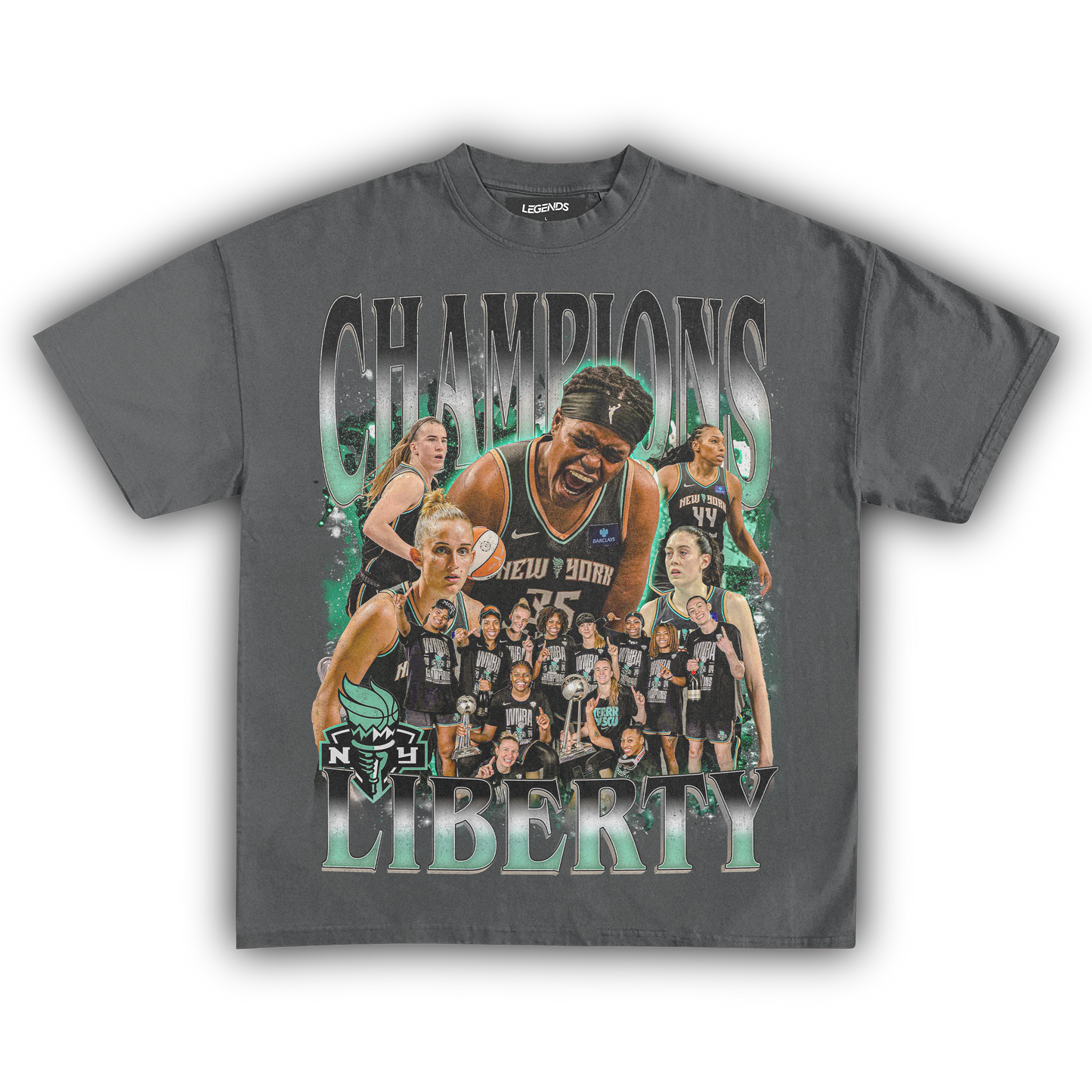 NEW YORK LIBERTY CHAMPIONS 2024 TEE