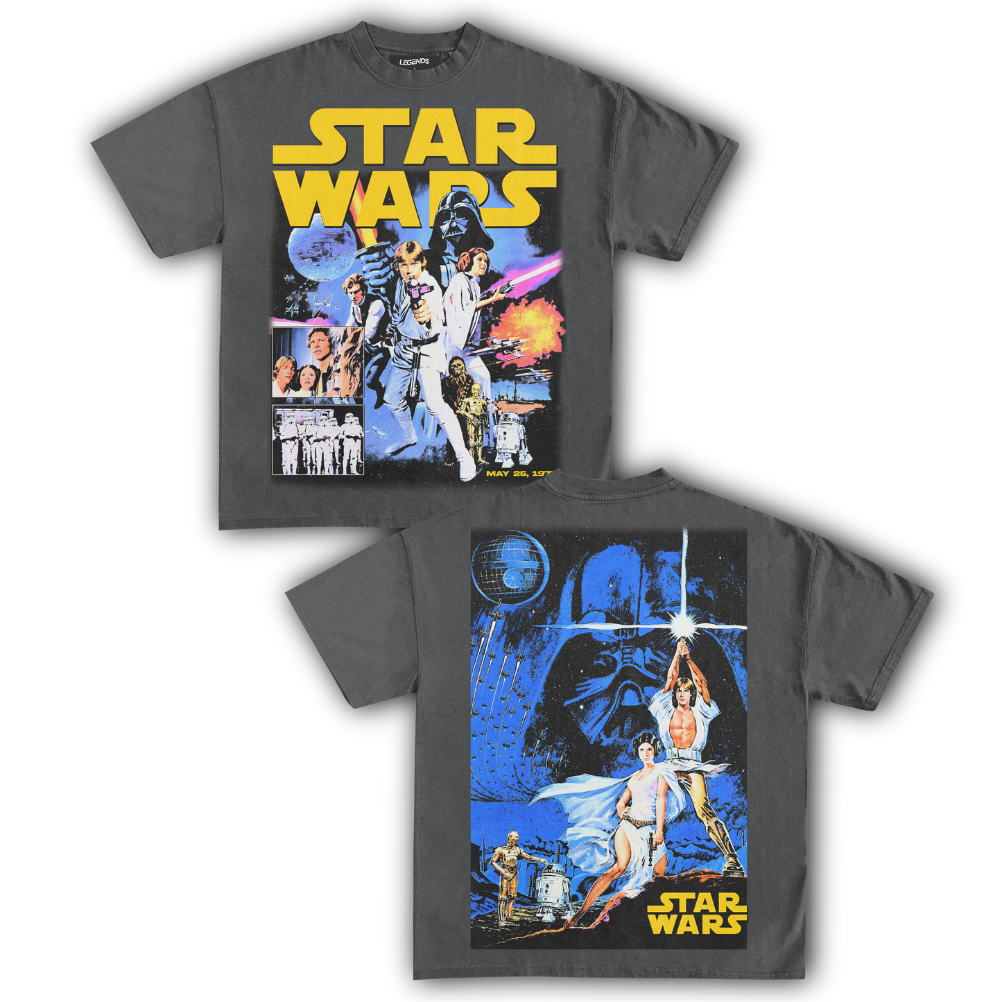 STAR WARS: EPISODE IV - A NEW HOPE VINTAGE TEE (Double Sided)