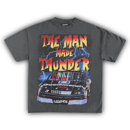 DALE EARNHARDT MAN MADE THUNDER TEE