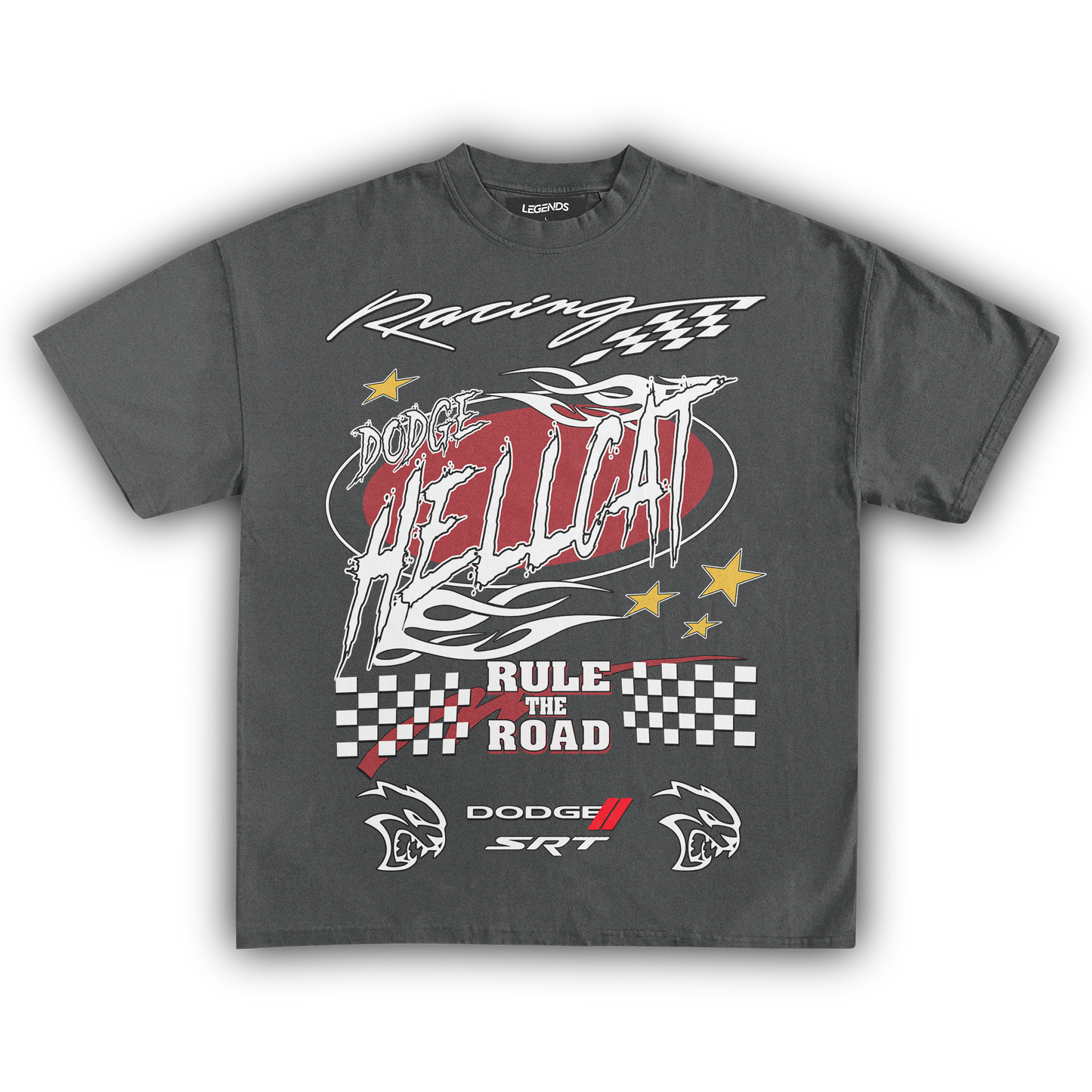 DODGE HELLCAT RULE THE ROAD TEE