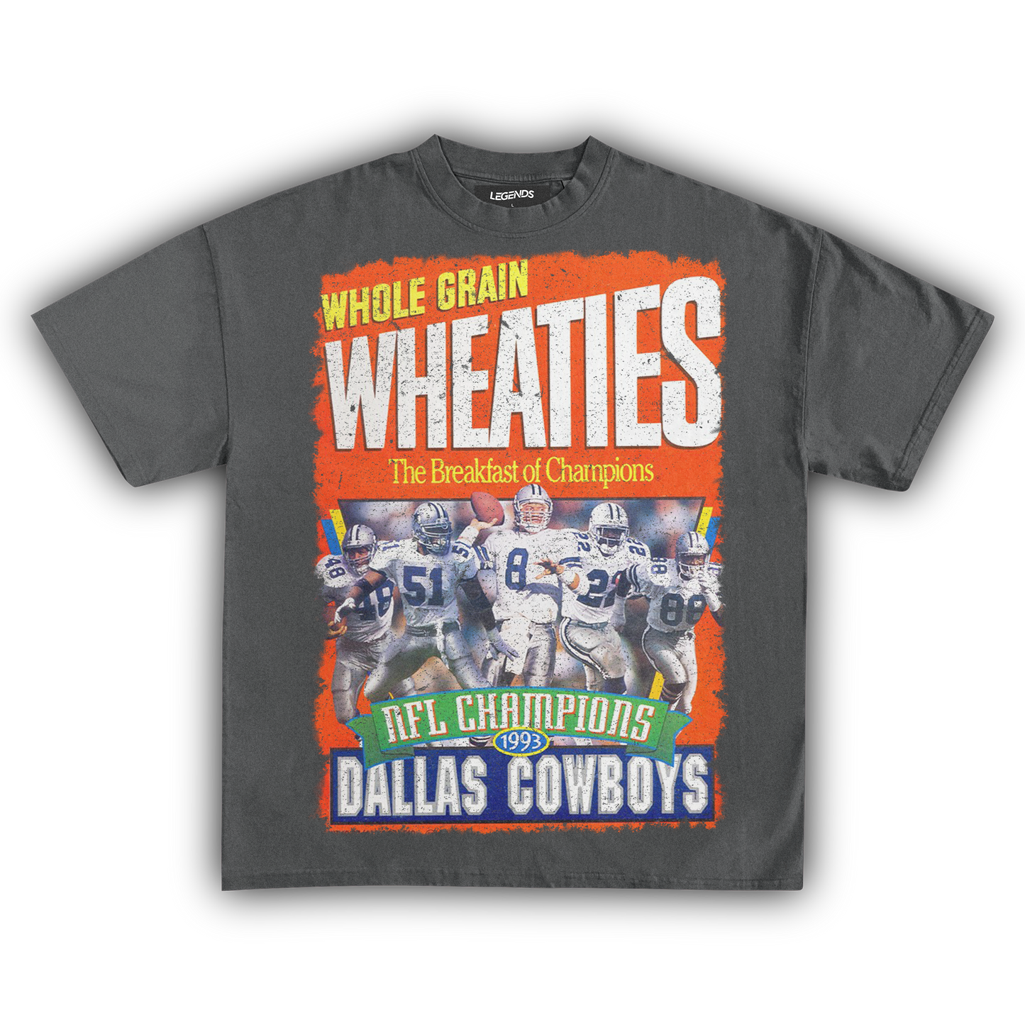 WHEATIES DALLAS CHAMPIONS 1993 VINTAGE TEE