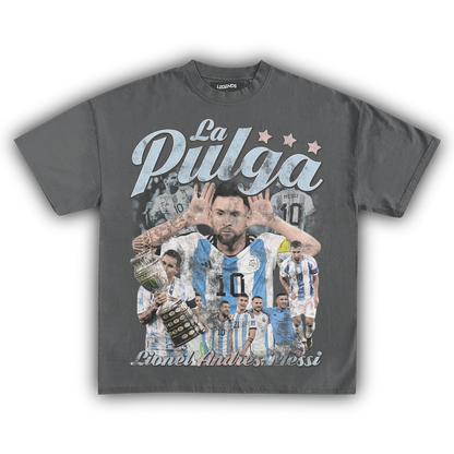 "LA PULGA" LIONEL MESSI VINTAGE TEE