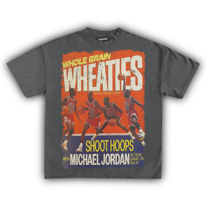 WHEATIES MICHAEL JORDAN SHOOT HOOPS 1990 VINTAGE TEE