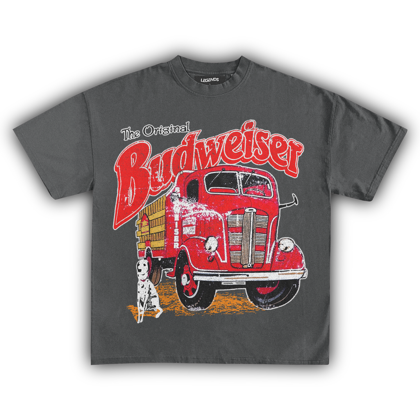 BUDWEISER FIRE TRUCK VINTAGE TEE