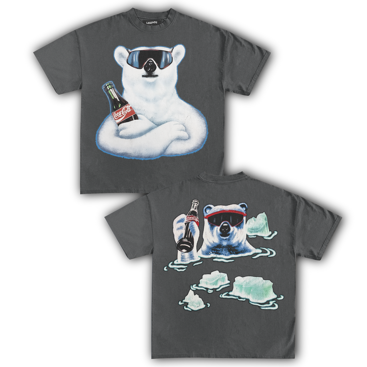 POLAR BEAR ICE COLD CHILLIN' TEE (Double Sided)