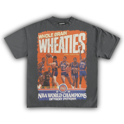 WHEATIES DETROIT PISTONS 1989 VINTAGE TEE