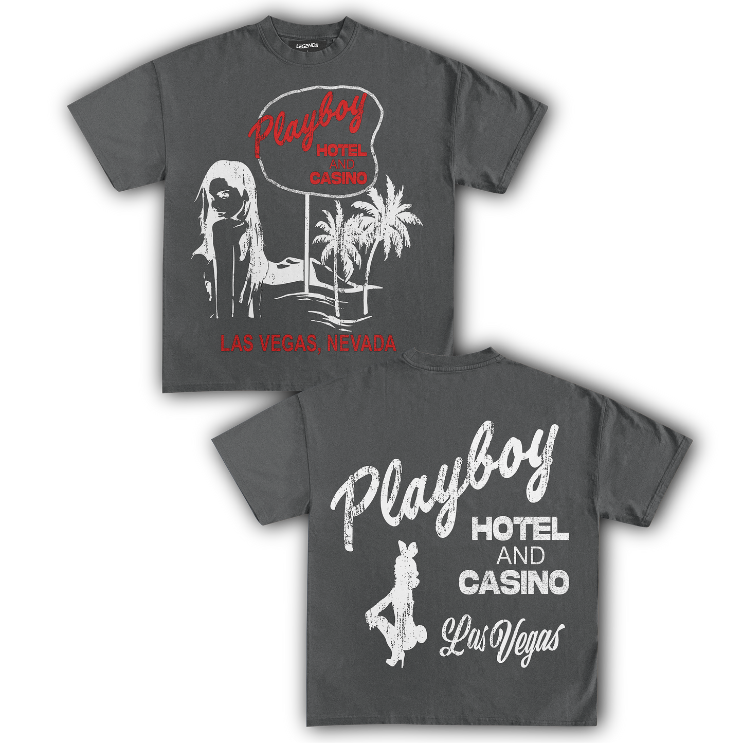 PLAYBOY HOTEL & CASINO TEE (Double Sided)