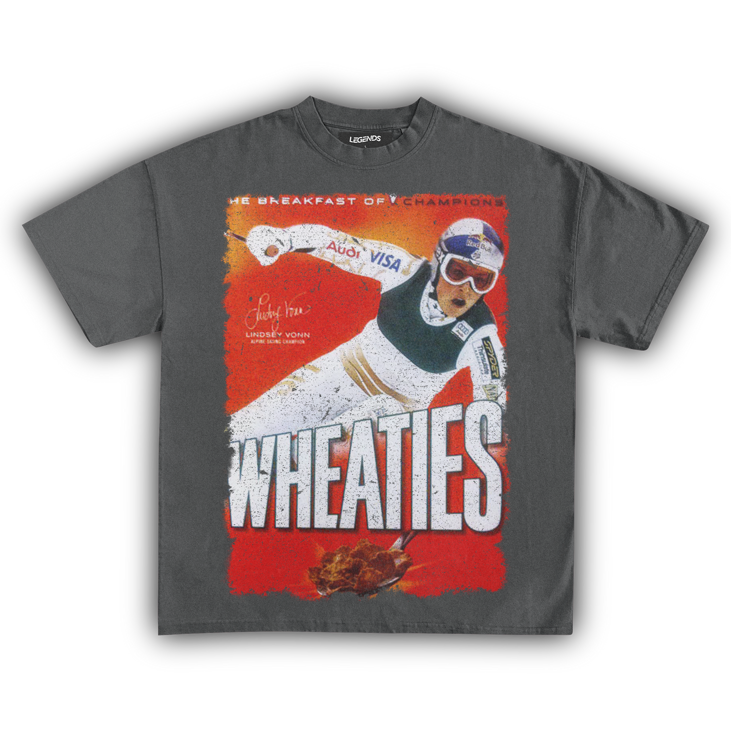 WHEATIES LINDSEY VONN 2010 VINTAGE TEE