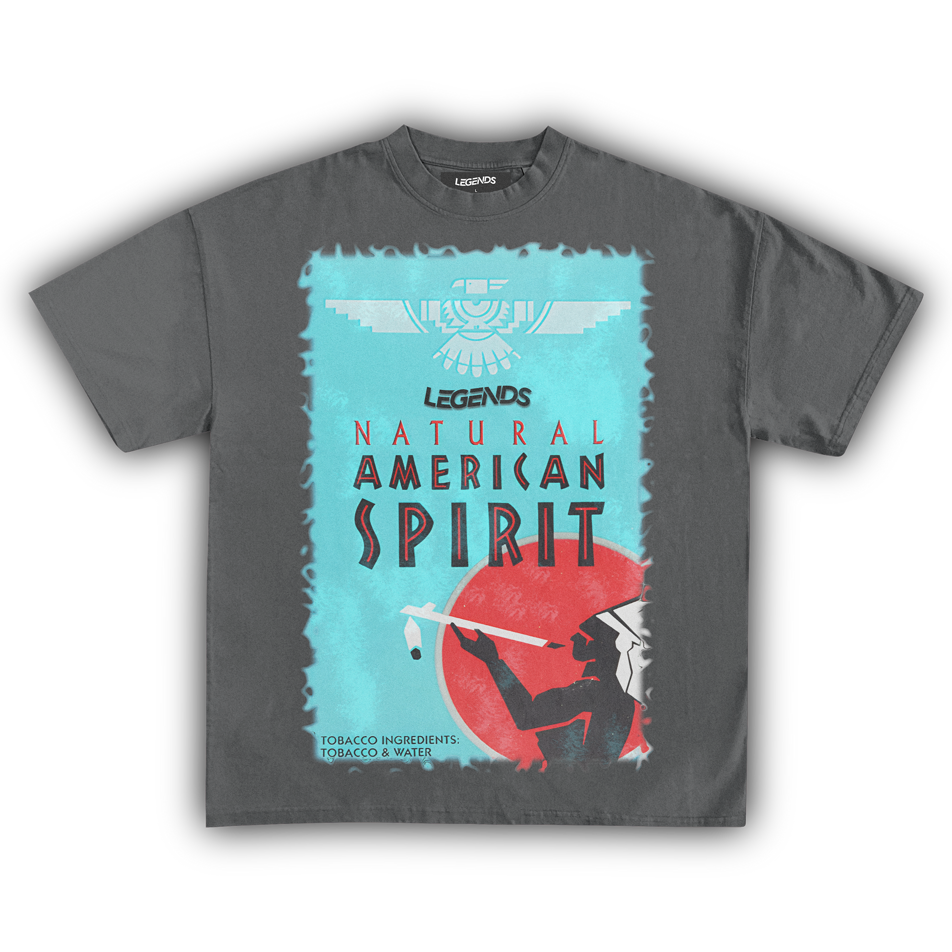 american spirit cigarettes apparel Shirt Garment Dyed Process American Spirit Cigarettes Light Mellow