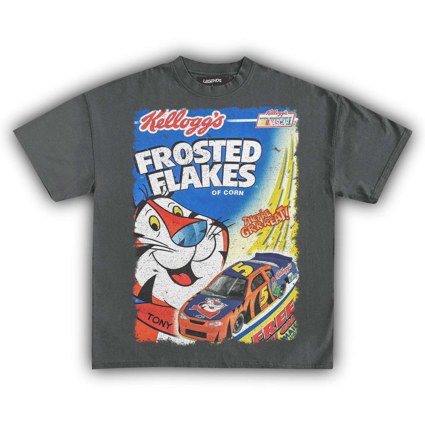 FROSTED FLAKES TONY THE TIGER NASCAR TEE