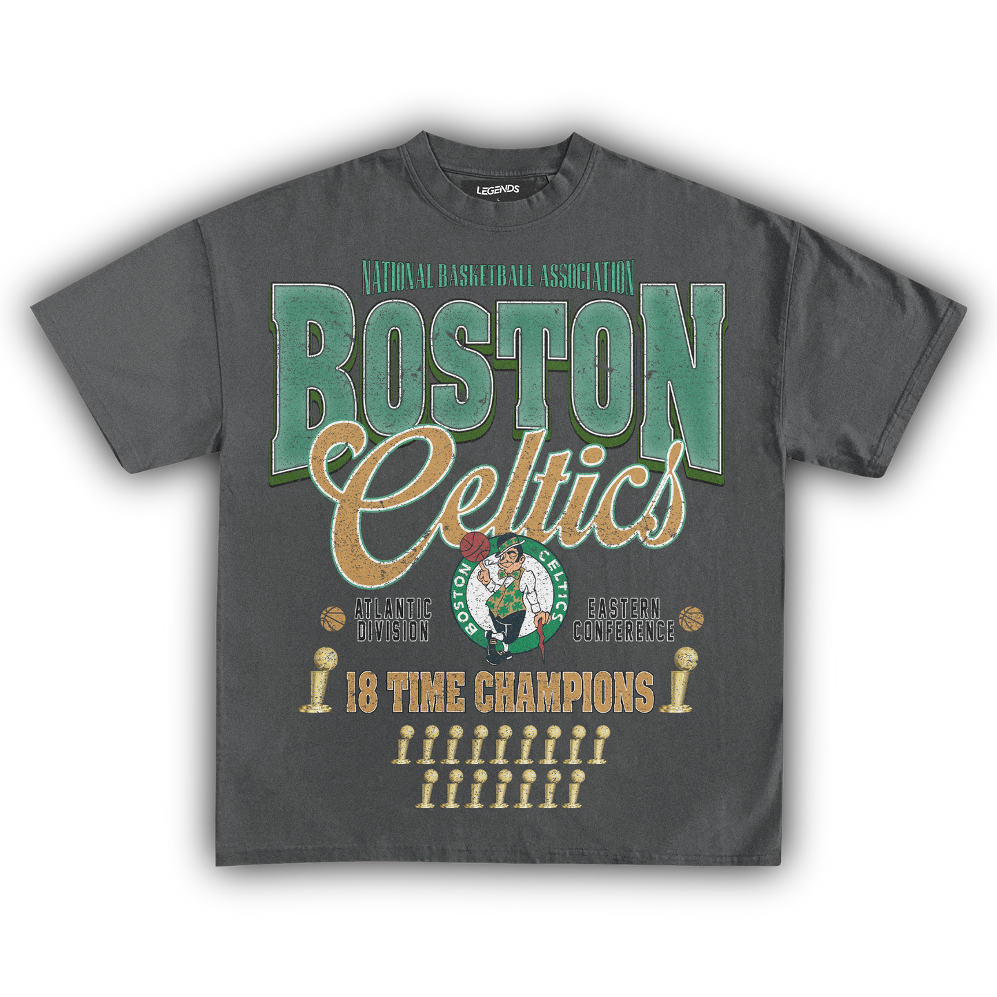 BOSTON CELTICS 18X CHAMPIONS TEE