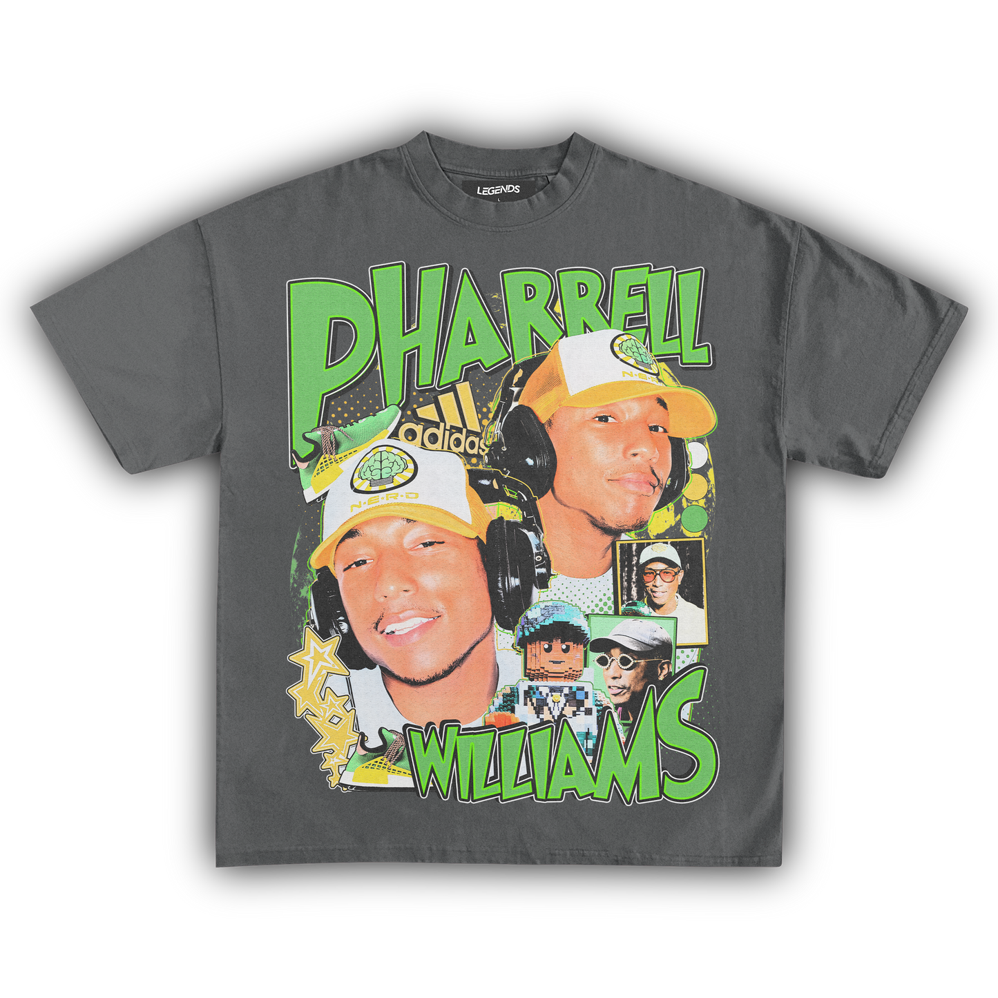 PHARRELL WILLIAMS RETRO TEE