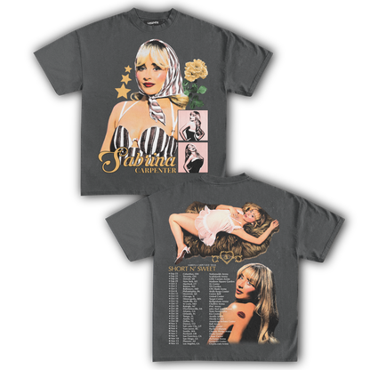 SABRINA CARPENTER SHORT N' SWEET TOUR TEE