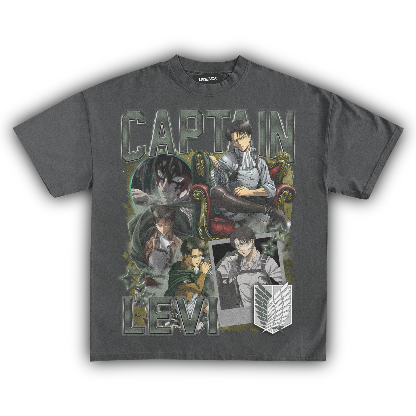 ATTACK ON TITAN: CAPTAIN LEVI TEE