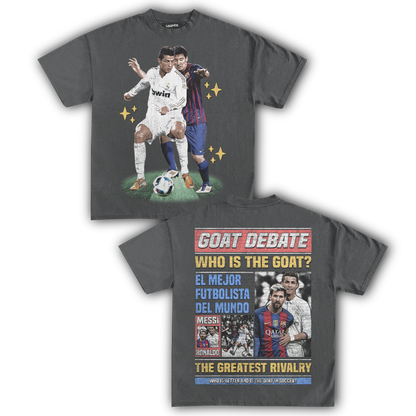 RONALDO VS. MESSI RIVALRY TEE (Double Sided)