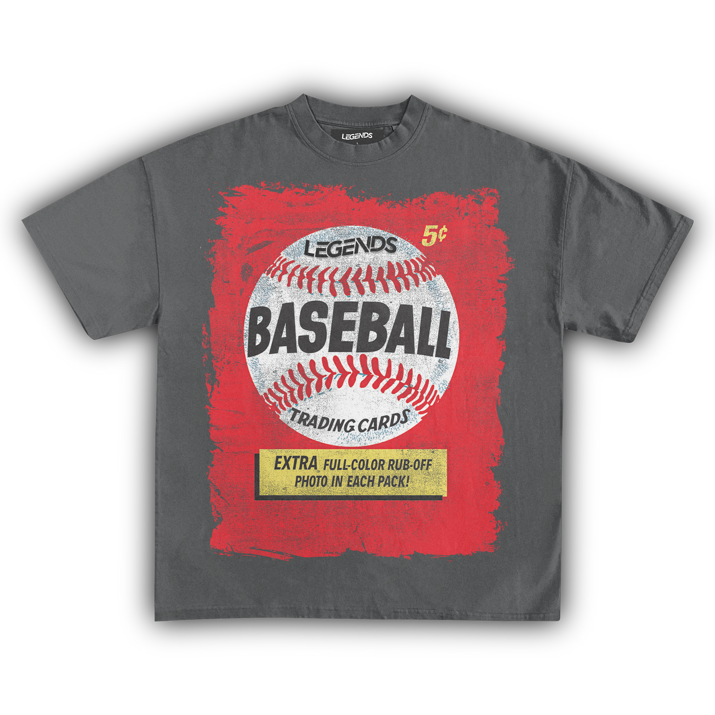 LEGENDS BASEBALL TRADING CARD TEE (Version 003)