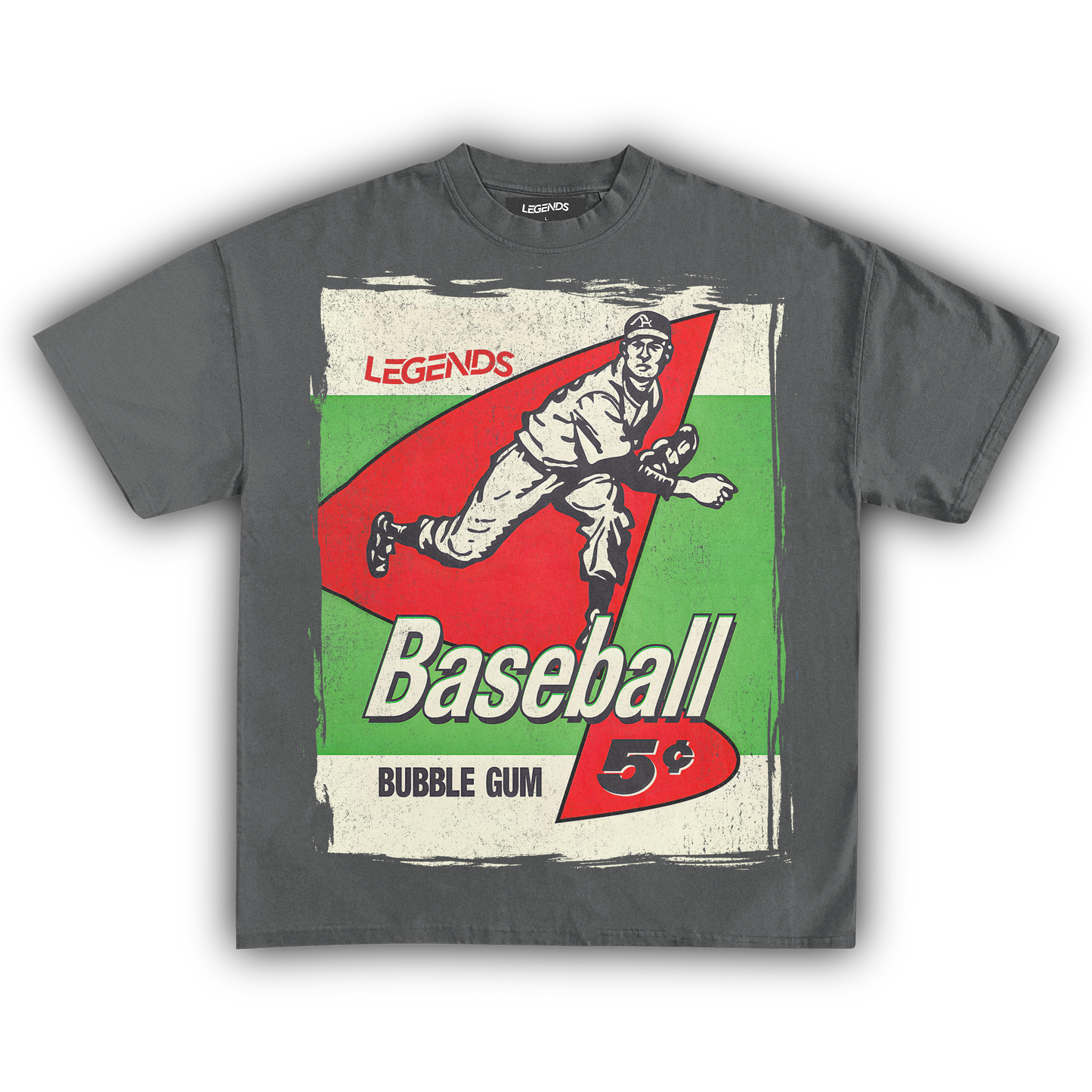 LEGENDS BASEBALL TRADING CARD TEE (Version 018)