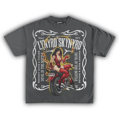 LYNYRD SKYNYRD DEVIL IN THE BOTTLE TEE