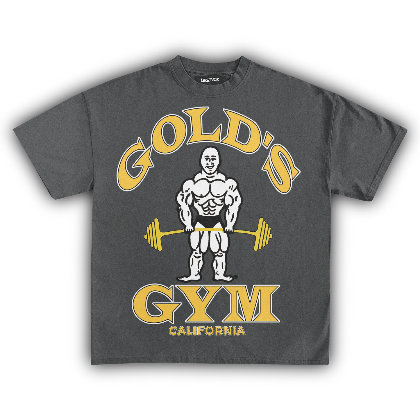 GOLD'S GYM CALIFORNIA VINTAGE TEE