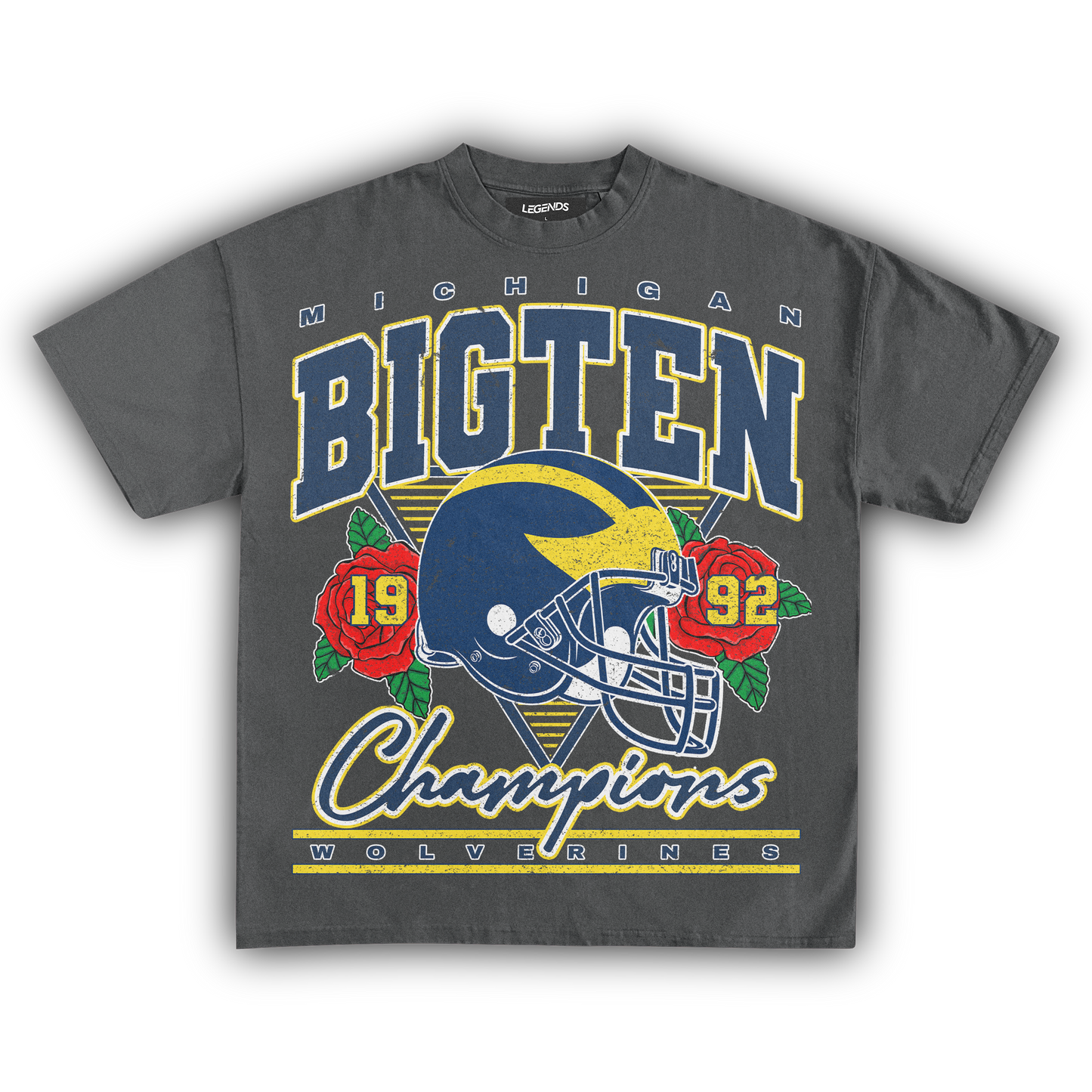 WOLVERINES VINTAGE 1992 BIG TEN CHAMPIONS TEE