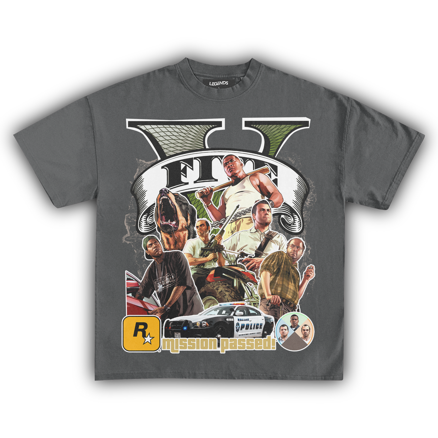 GRAND THEFT AUTO V TEE (Version 2)