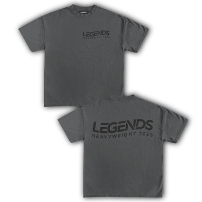 LEGENDS HEAVYWEIGHT TEE (Black Script)