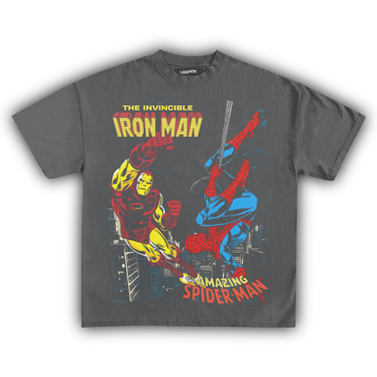 IRON MAN VS. SPIDER-MAN TEE