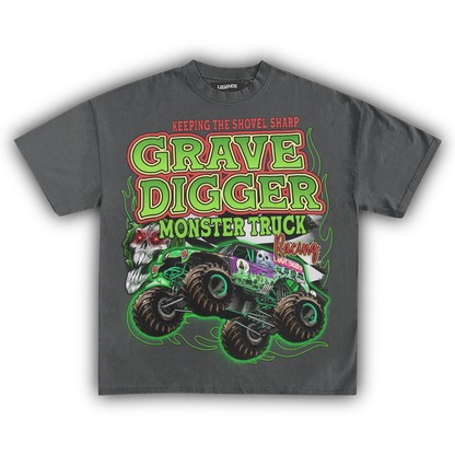 GRAVE DIGGER MONSTER JAM VINTAGE TEE