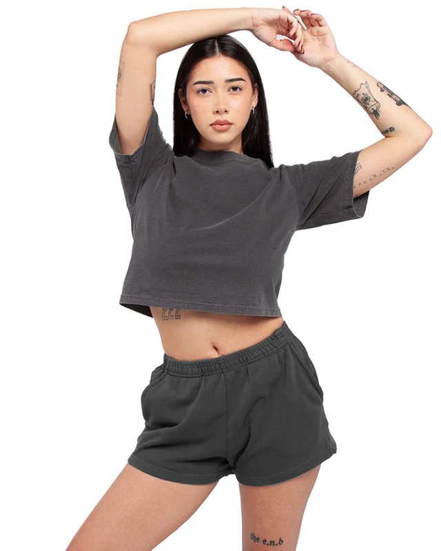 WOMEN'S FLEECE SHORTS (Shadow)