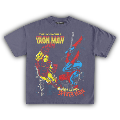 IRON MAN VS. SPIDER-MAN TEE