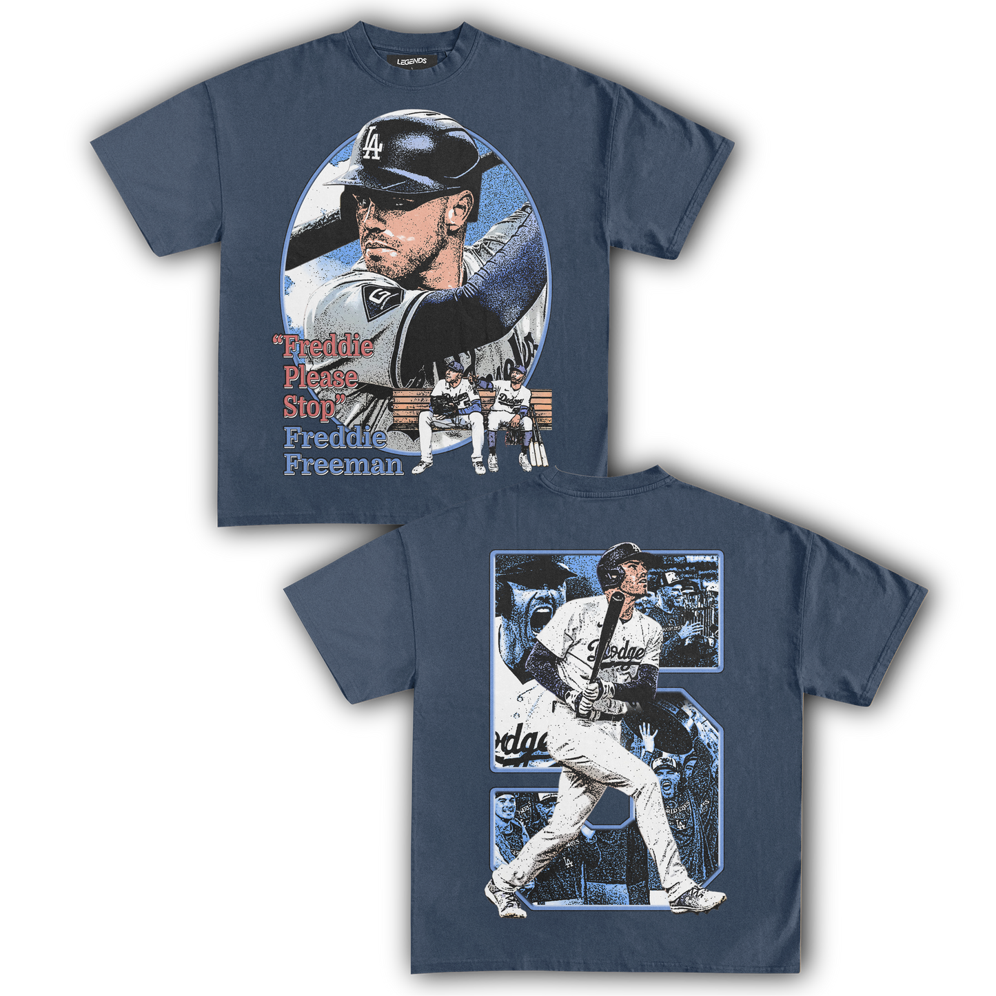 FREDDIE FREEMAN VINTAGE TEE (Double Sided)