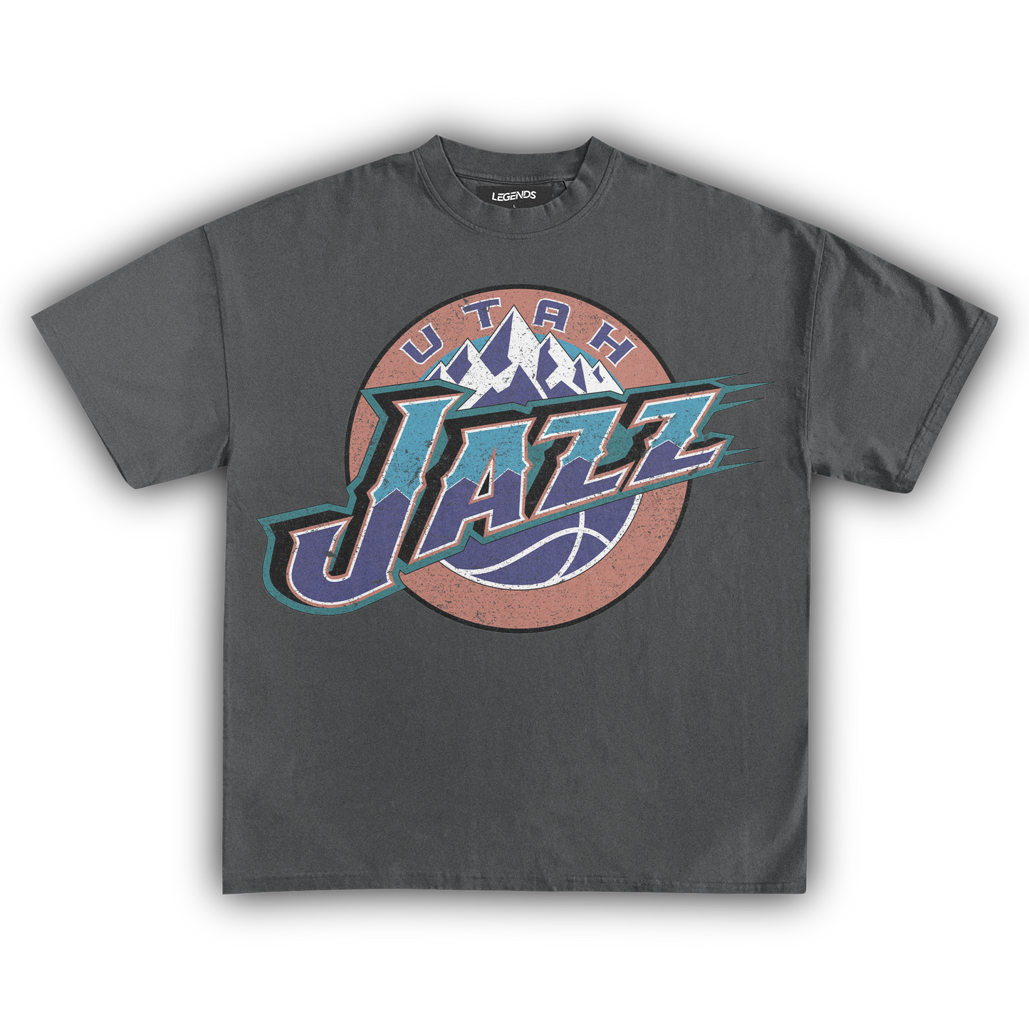 UTAH JAZZ VINTAGE TEE