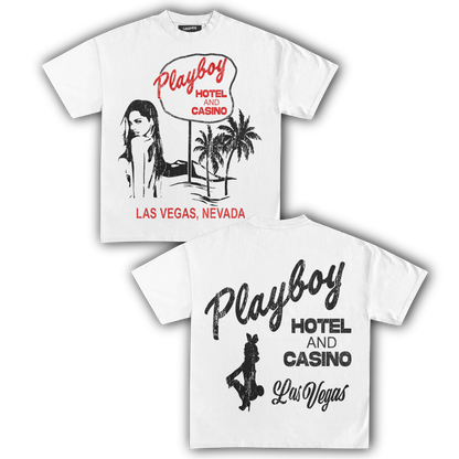 PLAYBOY HOTEL & CASINO TEE (Double Sided)