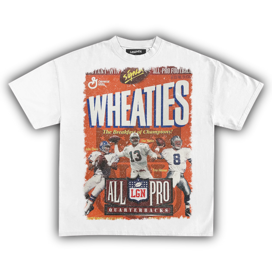 WHEATIES ALL-PRO QUARTERBACKS 1996 VINTAGE TEE