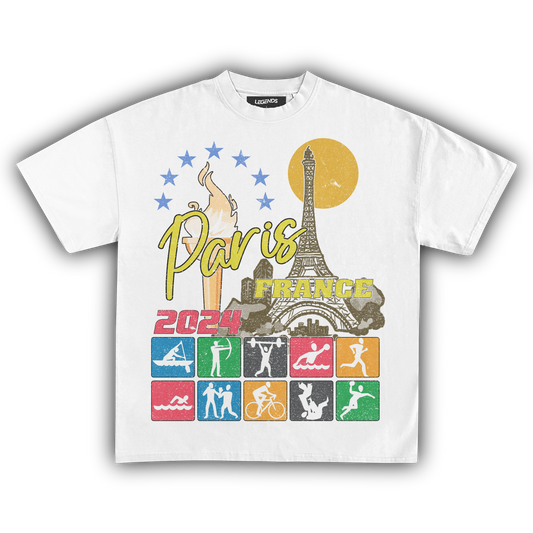 2024 PARIS GAMES VINTAGE TEE