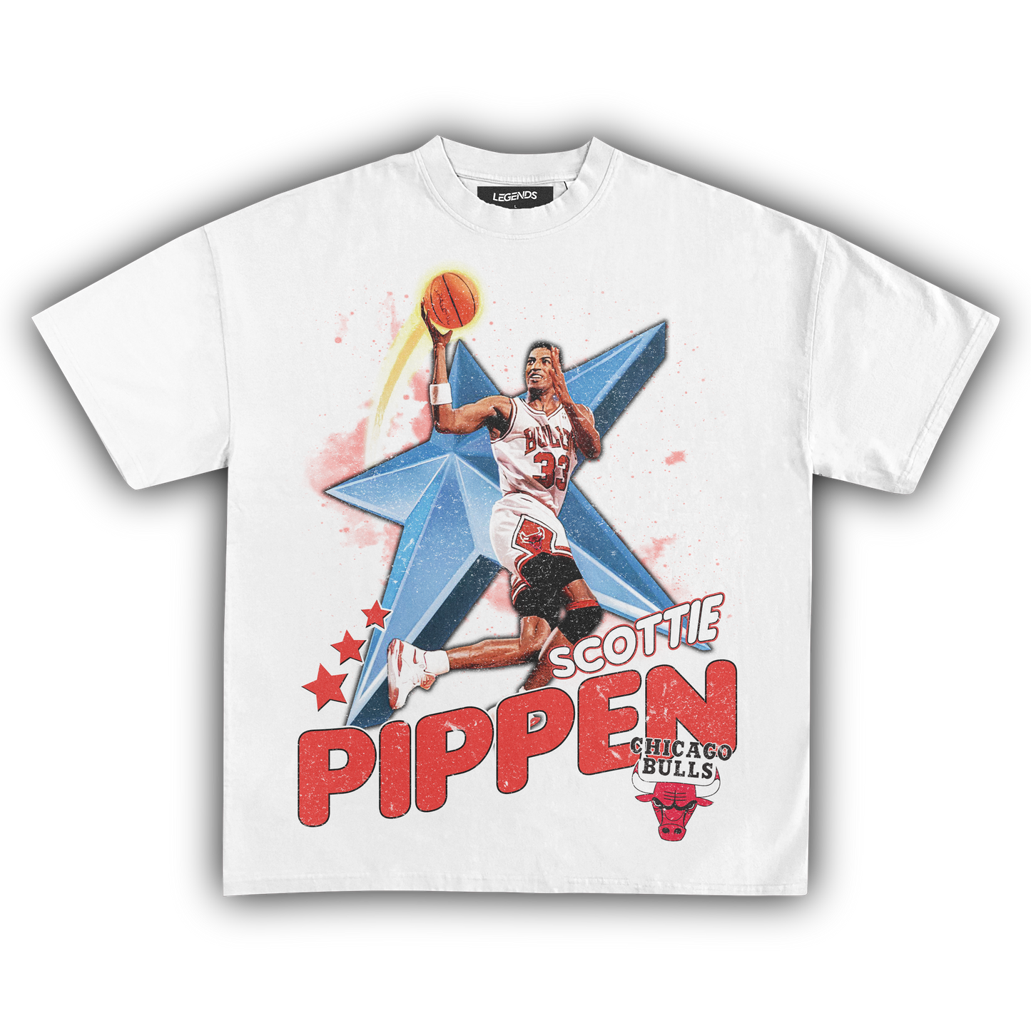 SCOTTIE PIPPIN ALL-STAR VINTAGE TEE