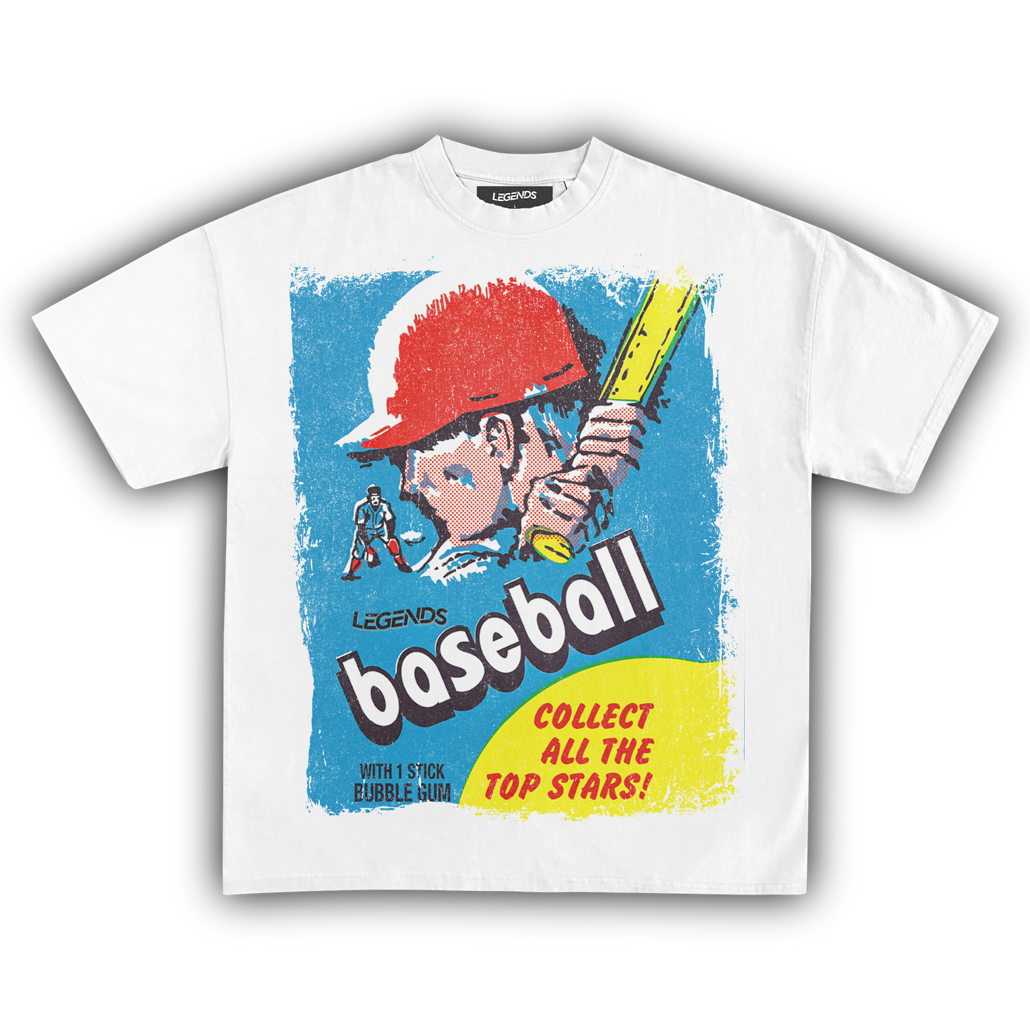 LEGENDS BASEBALL TRADING CARD TEE (Version 017)