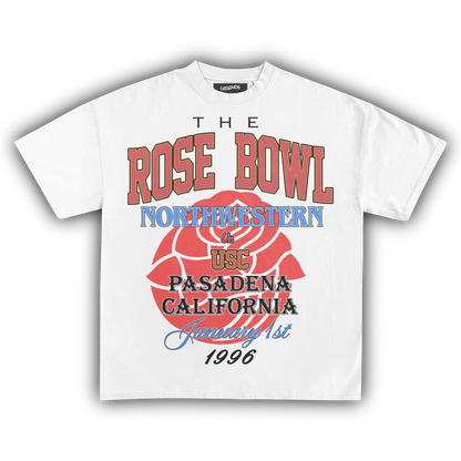 ROSE BOWL USC VS. NORTHWESTERN 1996 VINTAGE FOOTBALL TEE