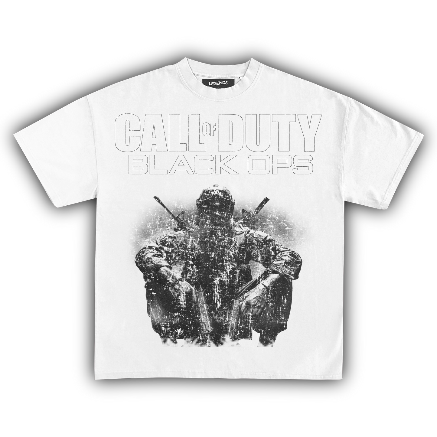 CALL OF DUTY BLACK OPS 2010 VINTAGE TEE