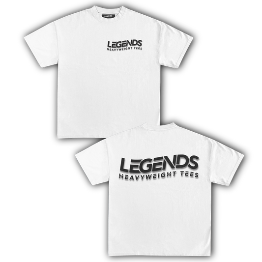 LEGENDS HEAVYWEIGHT TEE (Black Script)