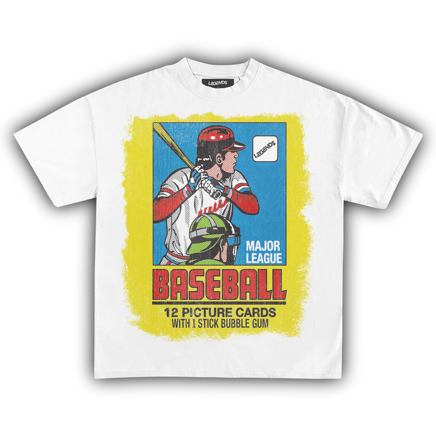 LEGENDS BASEBALL TRADING CARD TEE (Version 014)