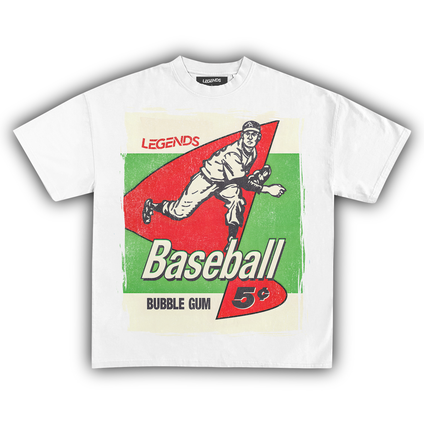 LEGENDS BASEBALL TRADING CARD TEE (Version 018)