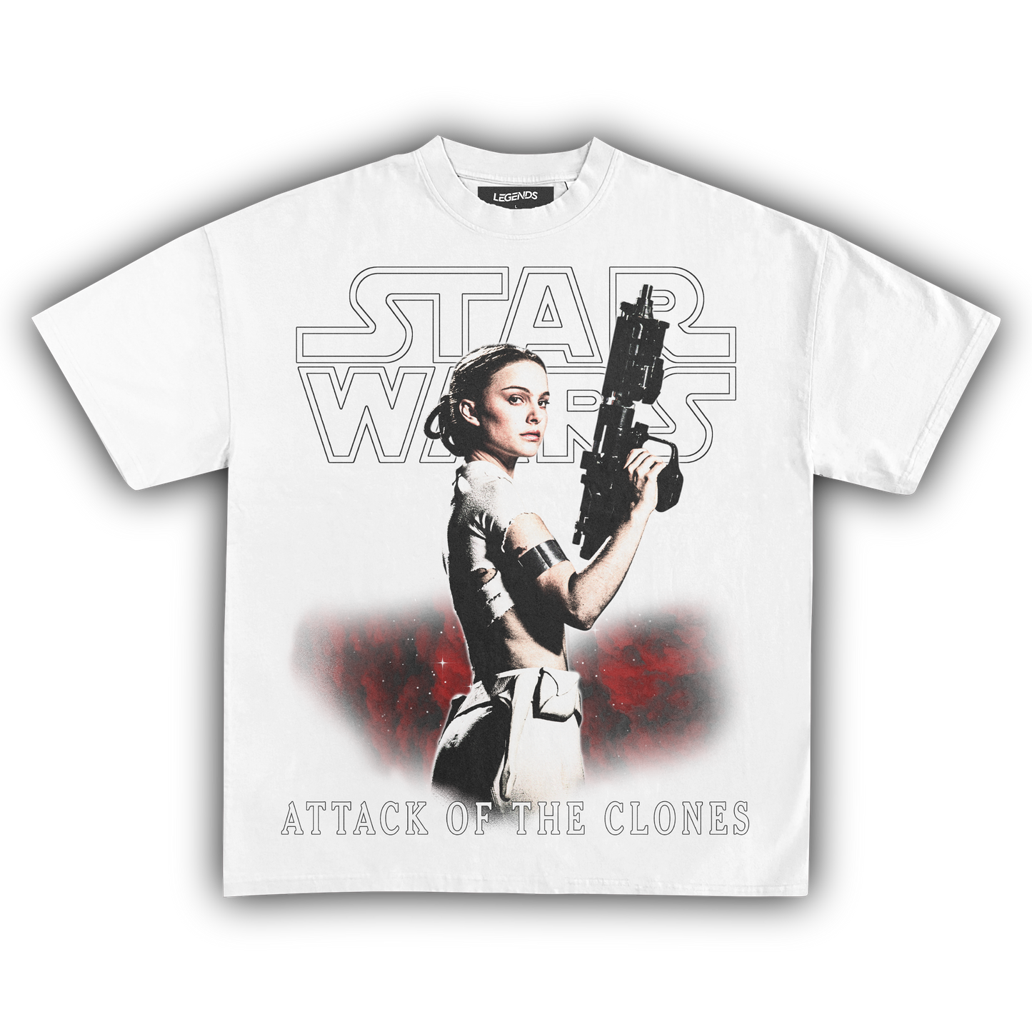 STAR WARS ATTACK OF THE CLONES 2002 VINTAGE TEE